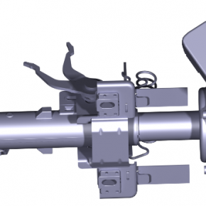 Drive-by-wire steering feel assembly